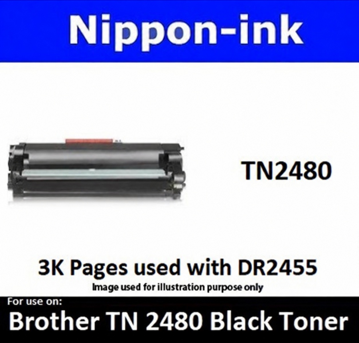 Nippon-ink TN2480 toner